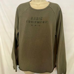 BASIC EQUIPMENT - Long Sleeve, Army Green Shirt